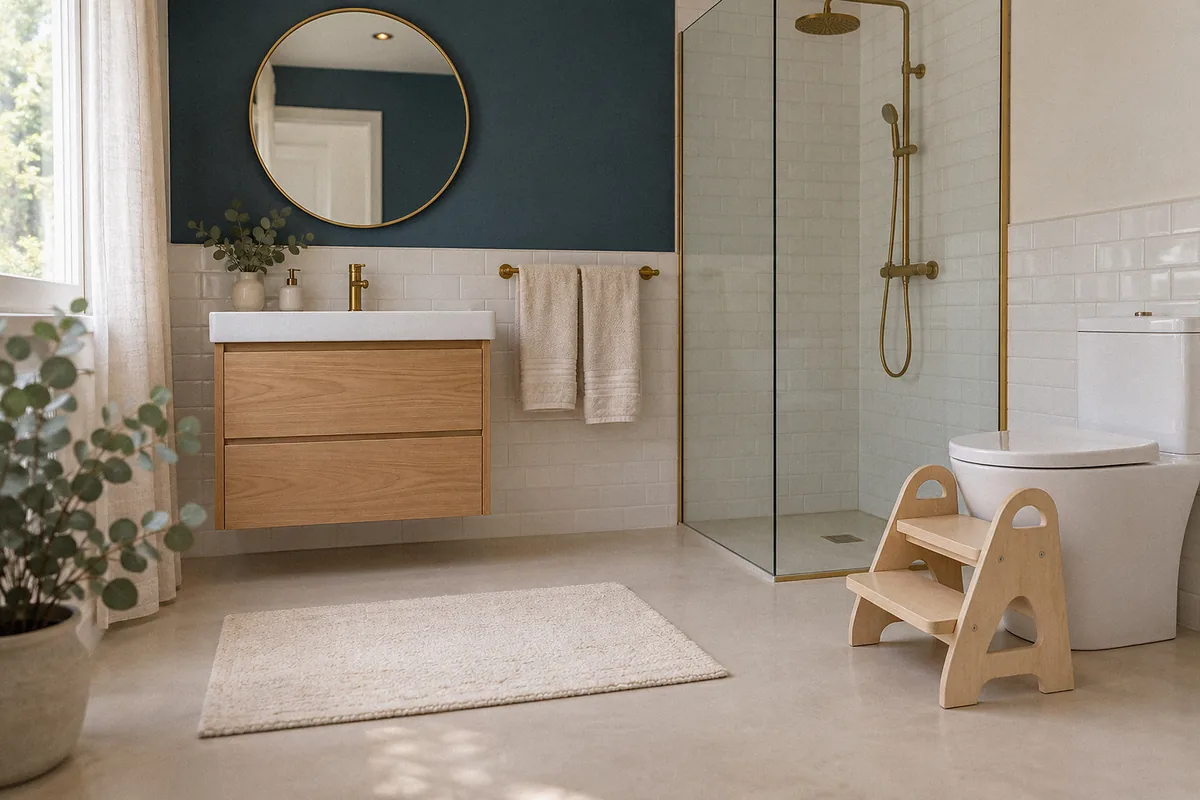Escalera evolutiva para baño